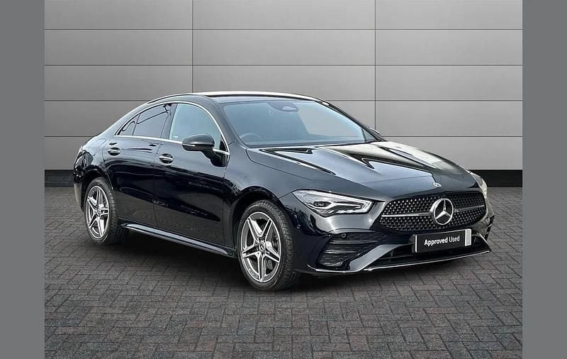 Black Used 2024 Mercedes CLA250e Executive Sedan | £28,895 (Fair price) - Image 1/4