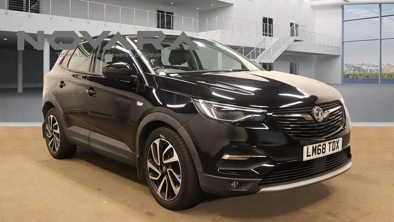 Used Vauxhall Grandland X Elite 130 HP (95 kW) 2018 Black SUV