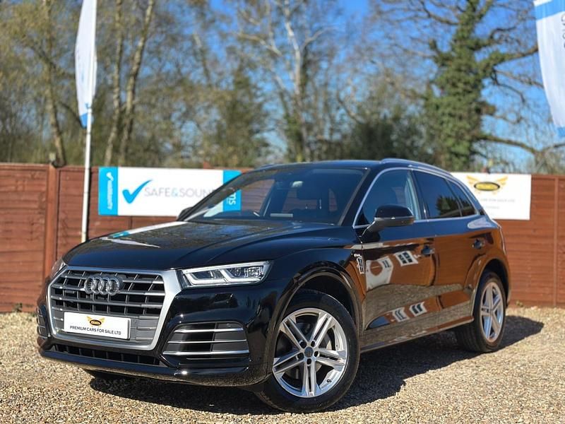 Used Audi Q5 S-Line 190 HP (139 kW) 2017 Black SUV