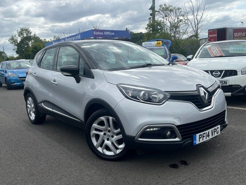 Silver Used 2014 Renault Captur Dynamique SUV | £5,499 (Fair price) - Image 1/4