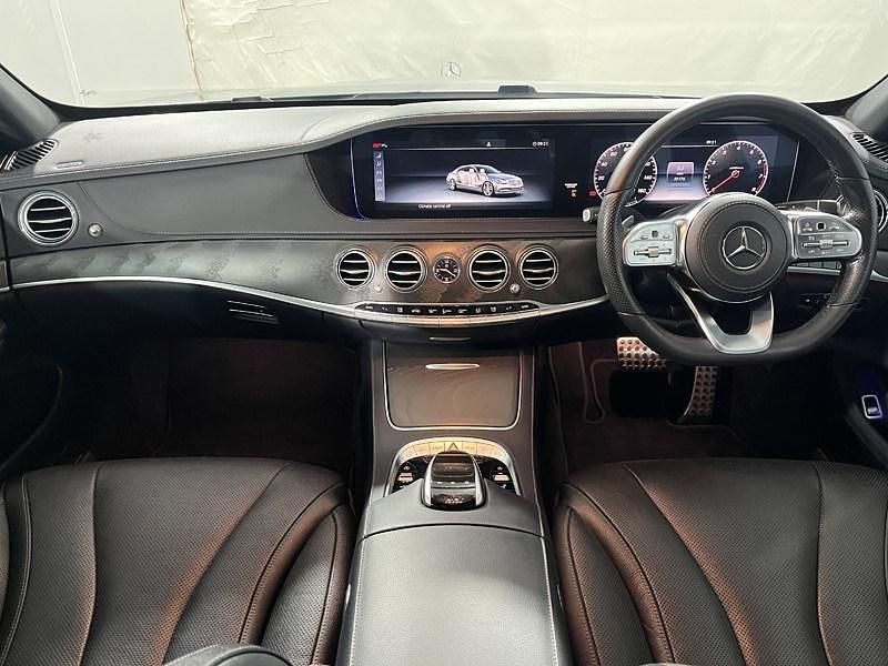 Used Mercedes S450 AMG line 2018 Grey Sedan