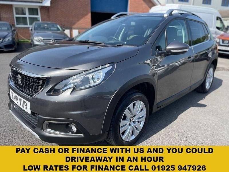 Grey Used 2018 Peugeot 2008 Allure SUV | £6,395 (Good price) - Image 1/2