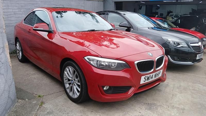Red Used 2014 BMW 218 Coupe | £5,995 (Fair price) - Image 1/4