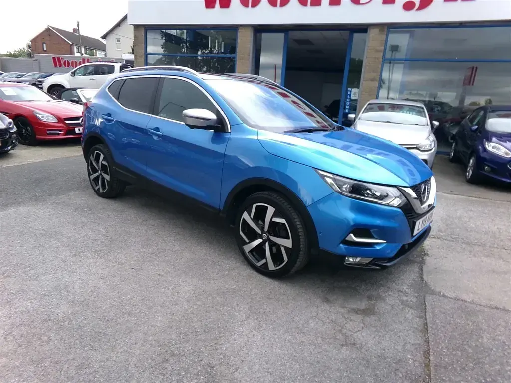 Used Nissan Qashqai Tekna+ 115 HP (84 kW) 2019 Blue SUV