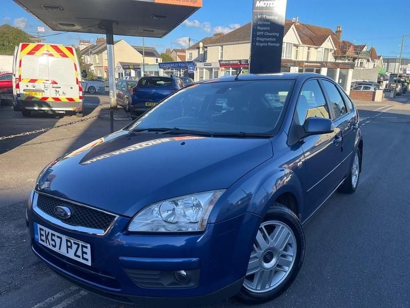 Used Ford Focus Ghia 2007 Blue Hatchback