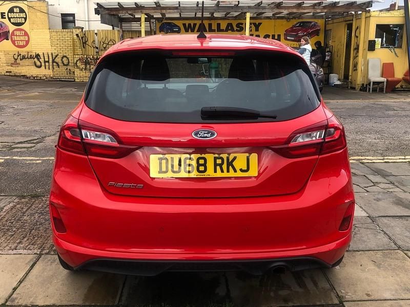 Used Ford Fiesta ST-Line 2018 Red Hatchback