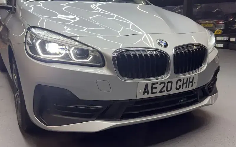Used BMW 225 Active Tourer Sport Line 224 HP (164 kW) 2020 Silver MPV