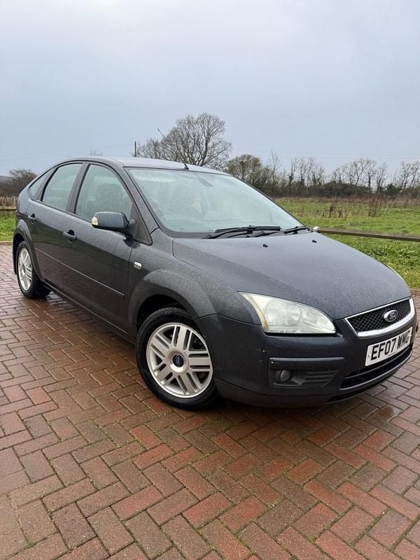 Grey Used 2007 Ford Focus Ghia Hatchback | £1,195 (Fair price) - Image 1/4