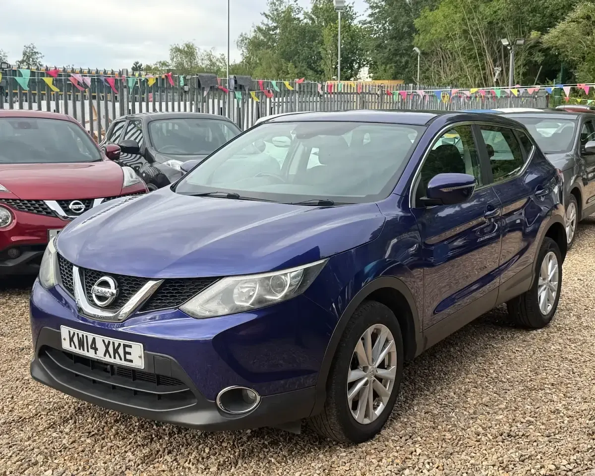 Used Nissan Qashqai Acenta 115 HP (84 kW) 2014 Blue SUV