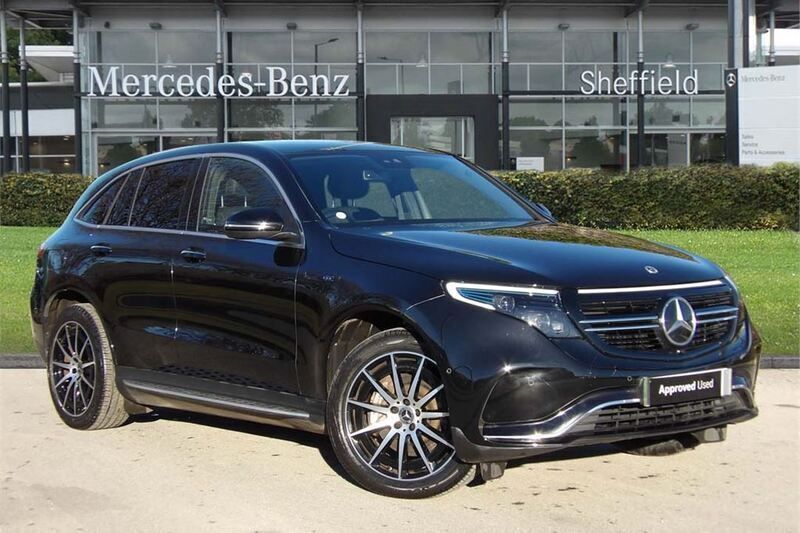 Black Used 2023 Mercedes EQC400 AMG line SUV | £29,334 (Good price) - Image 1/3