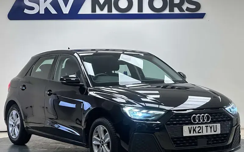 Used Audi A1 Sportback Design 95 HP (69 kW) 2021 Black Hatchback