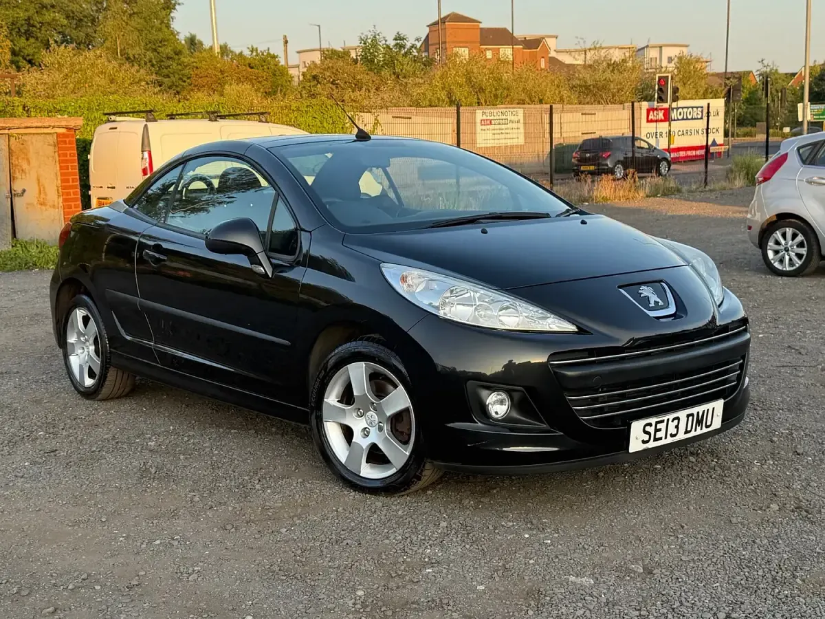 Used Peugeot 207 Active 2013 Black Cabriolet