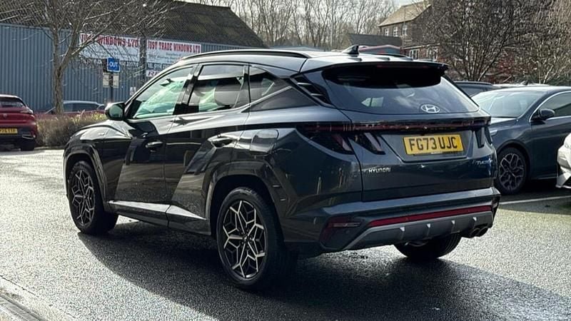 Used Hyundai Tucson N Line 148 HP (108 kW) 2023 Blue SUV
