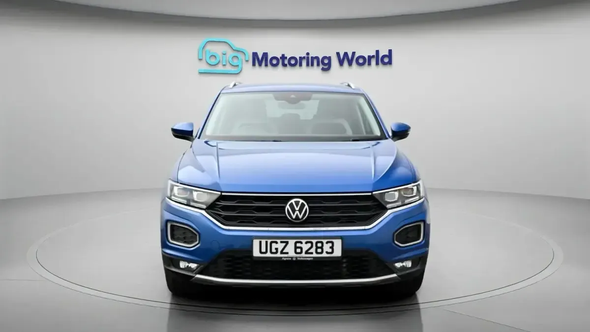 Used VW T-Roc SEL 150 HP (110 kW) 2021 Blue SUV
