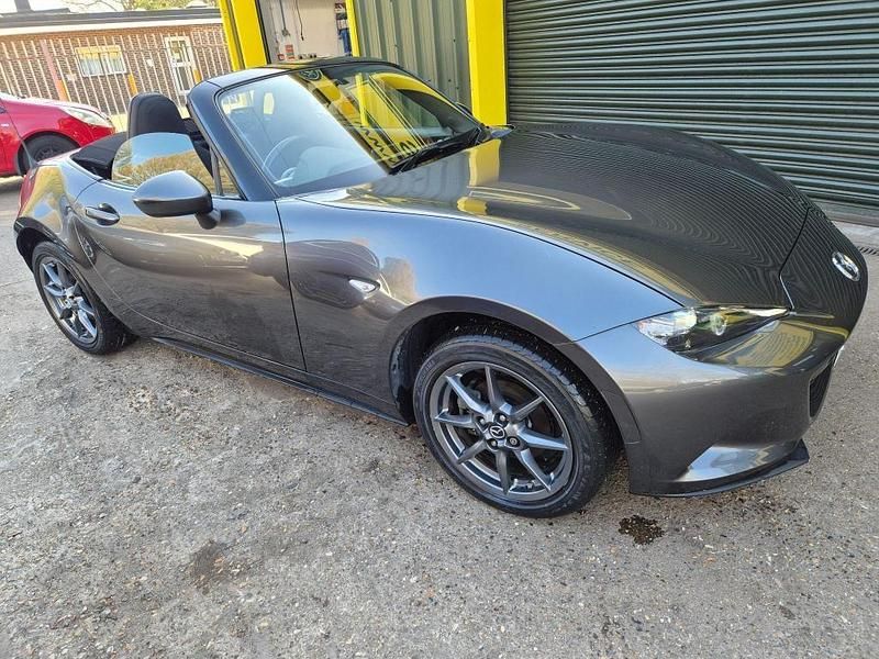 Used Mazda MX5 132 HP (97 kW) 2019 Grey Cabriolet