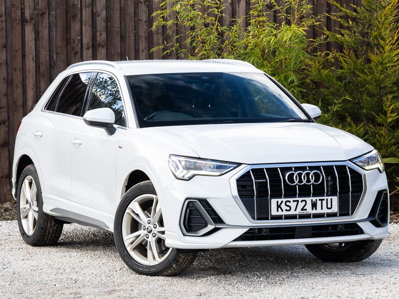 White Used 2023 Audi Q3 S-Line SUV | £29,998 (Fair price) - Image 1/4