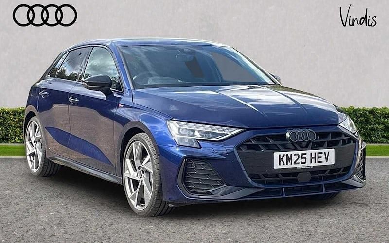 Used 2025 Audi A3 Sportback Black Edition Hatchback | £34,900 - Image 1/4