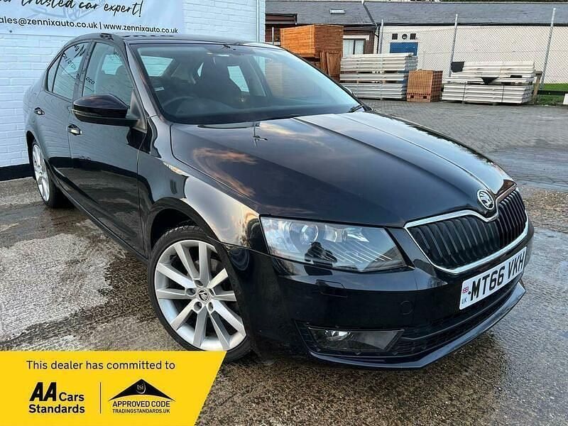 Used Skoda Octavia Sport 150 HP (110 kW) 2016 Black Hatchback