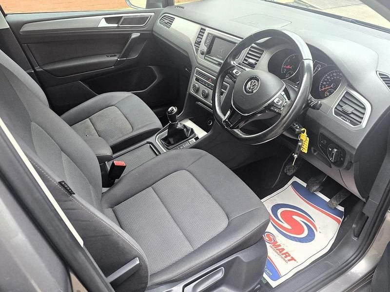 Used VW Golf Sportsvan SE 125 HP (91 kW) 2015 Grey MPV