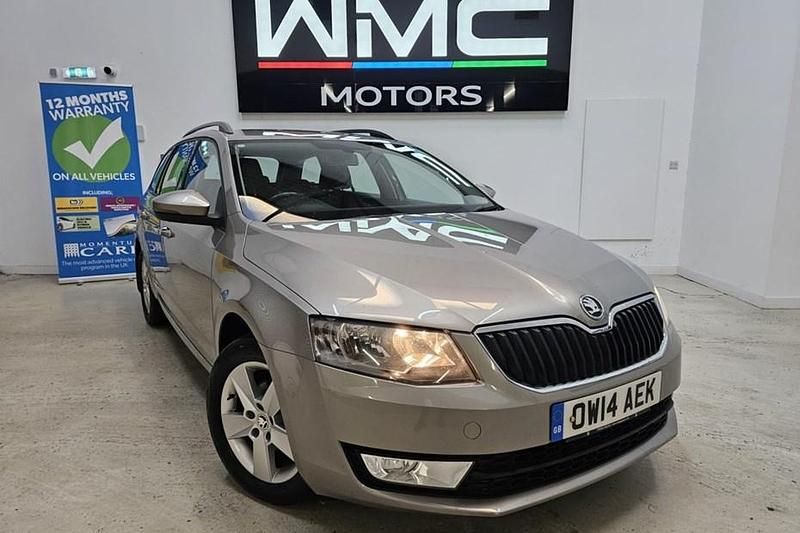 Beige Used 2014 Skoda Octavia SE Estate | £5,495 (Fair price) - Image 1/1
