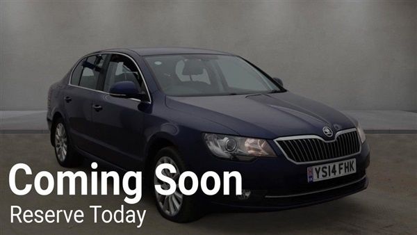Blue Used 2014 Skoda Superb SE Hatchback | £7,749 (Good price) - Image 1/1