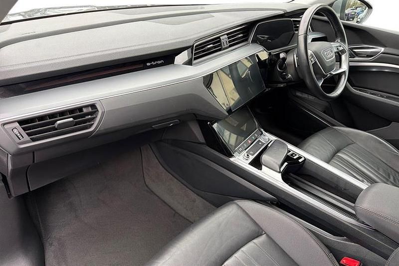 Used Audi e-tron Design 230 kW (313 HP) 2020 Typhoon grey SUV
