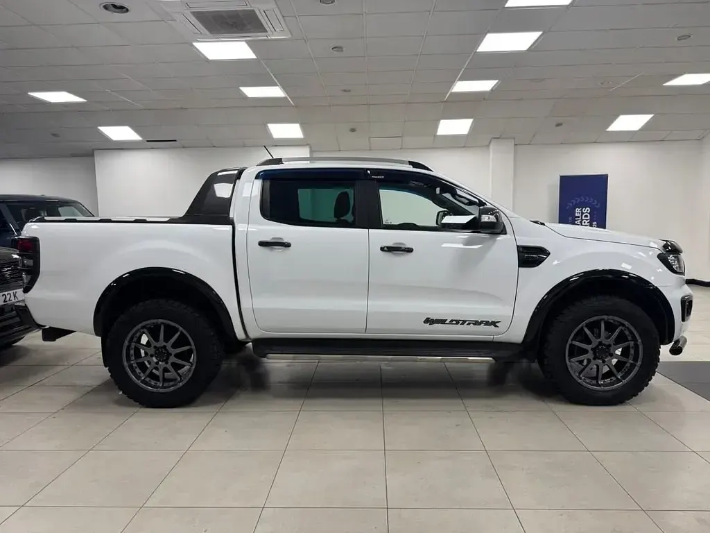 Begagnad Ford Ranger Wildtrack 2020 Vit Pickup