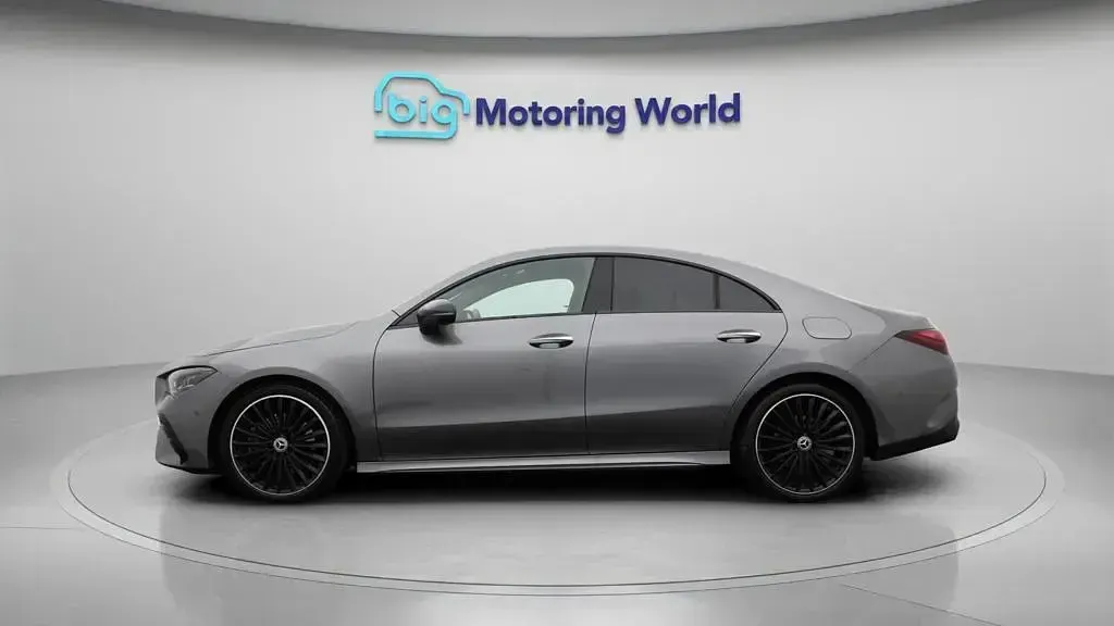 Used Mercedes CLA200 AMG line 177 HP (130 kW) 2023 Grey Coupe