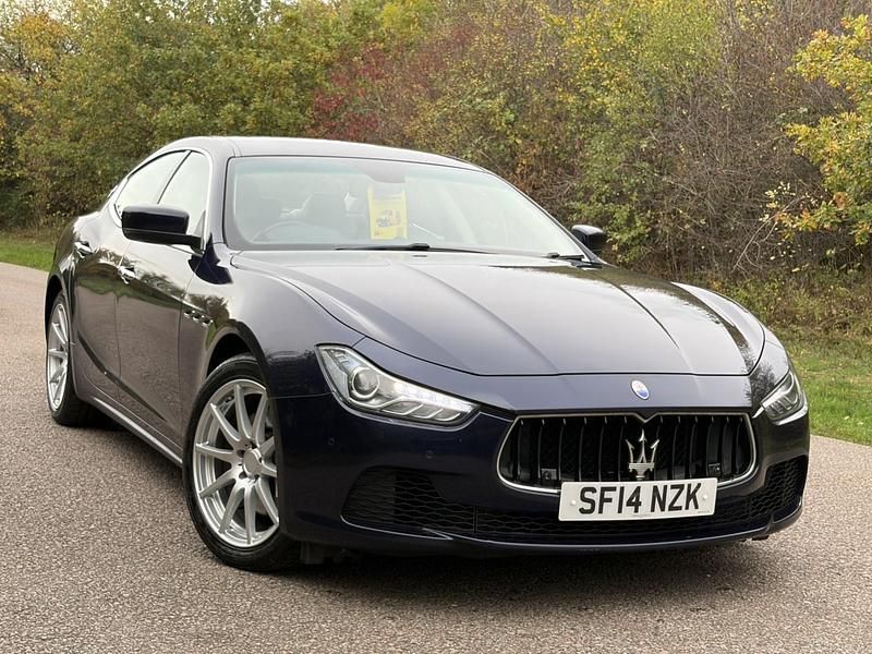 Blue Used 2014 Maserati Ghibli Coupe | £10,495 (Fair price) - Image 1/4