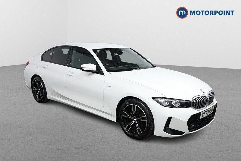 White Used 2023 BMW 320 M Sport Sedan | £25,649 (Good price) - Image 1/4