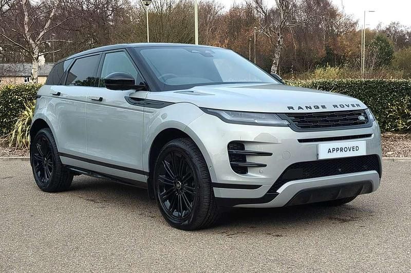 Silver Used 2025 Land Rover Range Rover evoque SE Dynamic SUV | £42,400 - Image 1/4