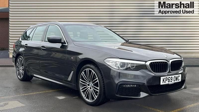 Grey Used 2019 BMW 520 M Sport Estate | £19,653 (Good price) - Image 1/4