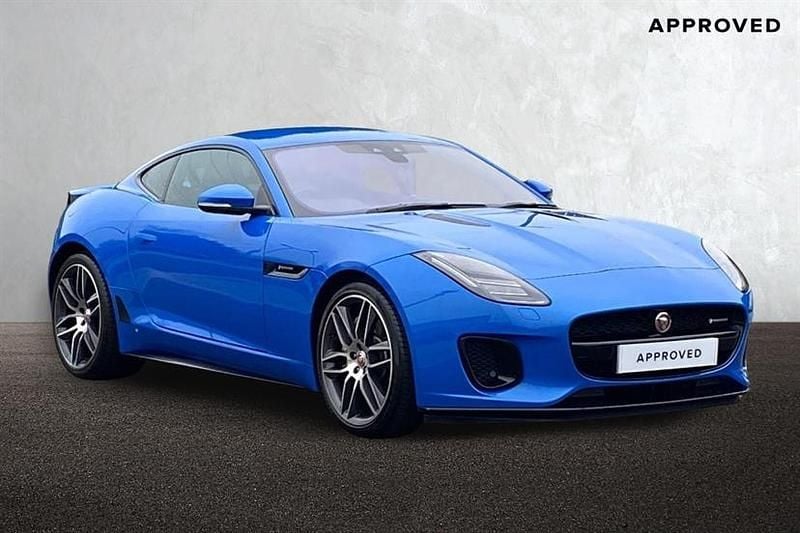 Blue Used 2018 Jaguar F-Type R-Dynamic Coupe | £24,550 (Fair price) - Image 1/4