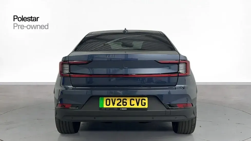 Ny Polestar 2 Long Range Single Motor 219 kW (299 HK) 2026 Grå Halvkombi