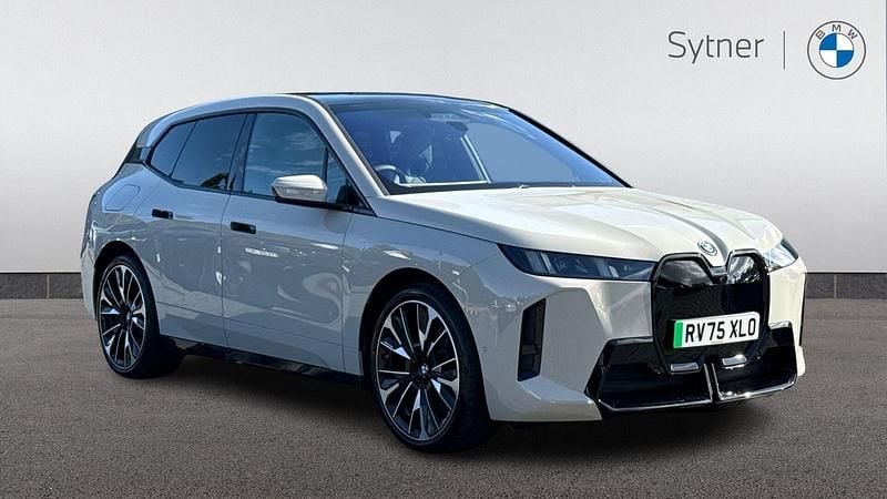 Grey Used 2025 BMW iX M Sport SUV | £80,000 (Expensive) - Image 1/4