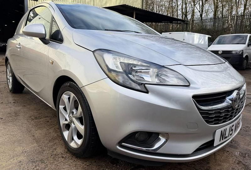 Used Vauxhall Corsa Sportive 95 HP (69 kW) 2015 Silver Hatchback