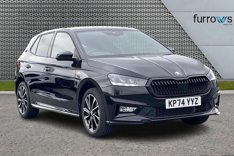 Black Used 2024 Skoda Fabia Monte Carlo Hatchback | £19,495 (Expensive) - Image 1/4