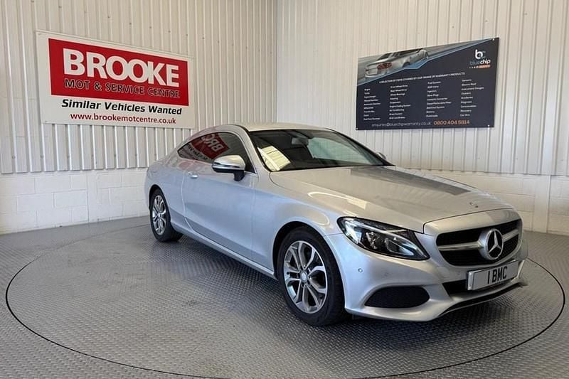 Silver Used 2016 Mercedes C220 Coupe | £11,490 (Good price) - Image 1/1
