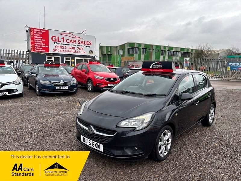 Used Vauxhall Corsa Excite 2015 Black Hatchback