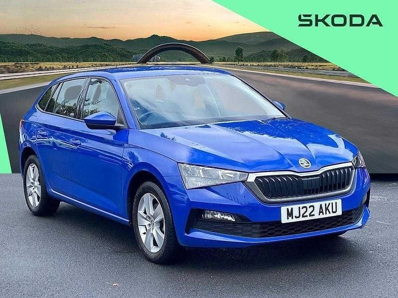 Blue Used 2022 Skoda Scala SE Hatchback | £14,054 (Fair price) - Image 1/4