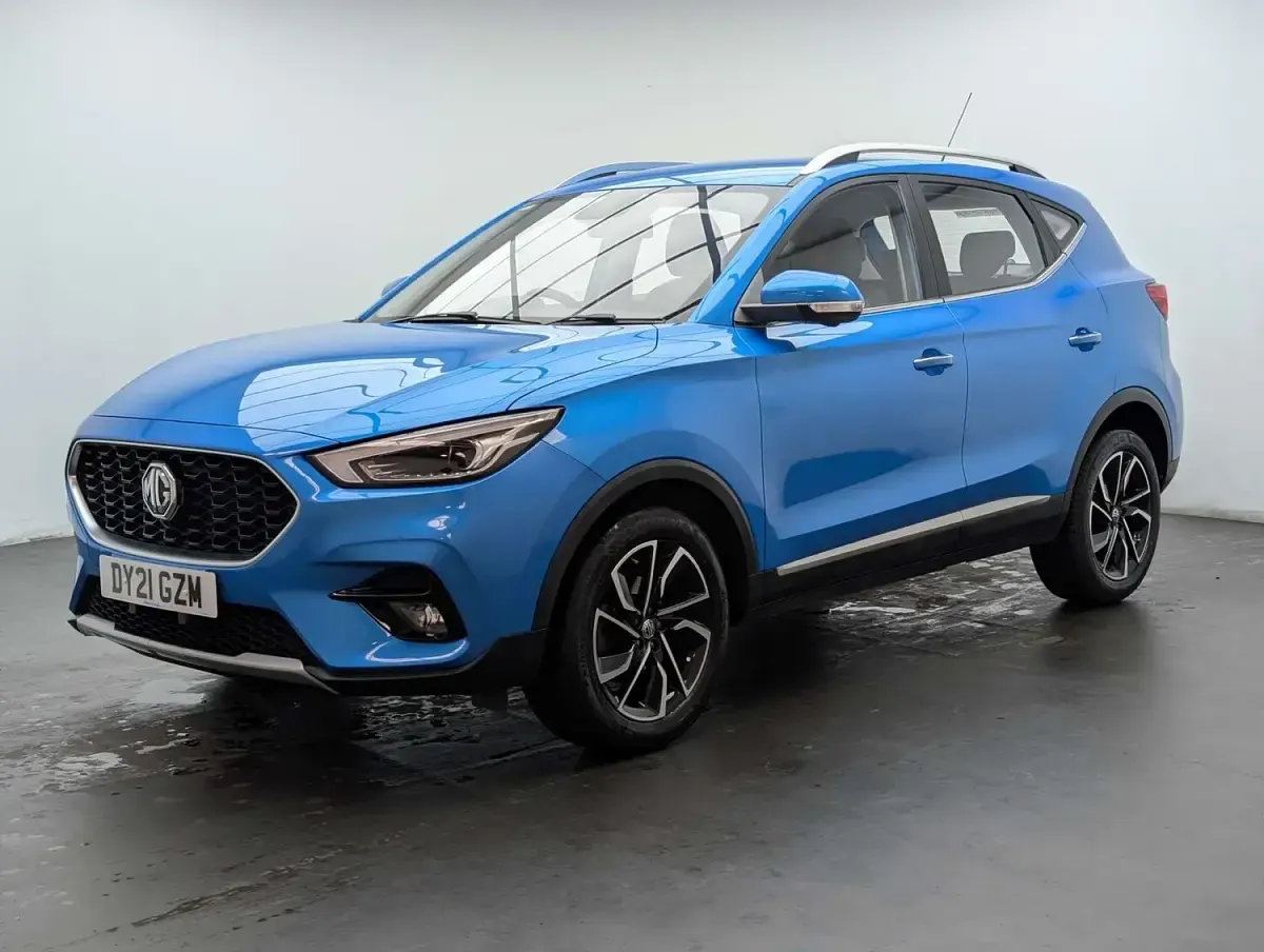 Used MG ZS Exclusive 106 HP (77 kW) 2021 Blue SUV