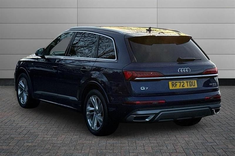 Used Audi Q7 S-Line 340 HP (250 kW) 2023 Blue SUV
