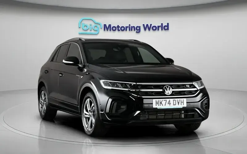 Used VW T-Roc R-line 150 HP (110 kW) 2024 Black SUV