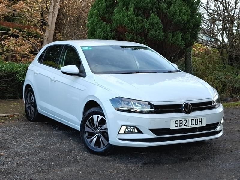 White Used 2021 VW Polo Match Hatchback | £14,498 (Fair price) - Image 1/4