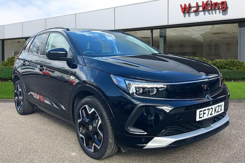 Used Vauxhall Grandland X Ultimate 130 HP (95 kW) 2023 Black SUV