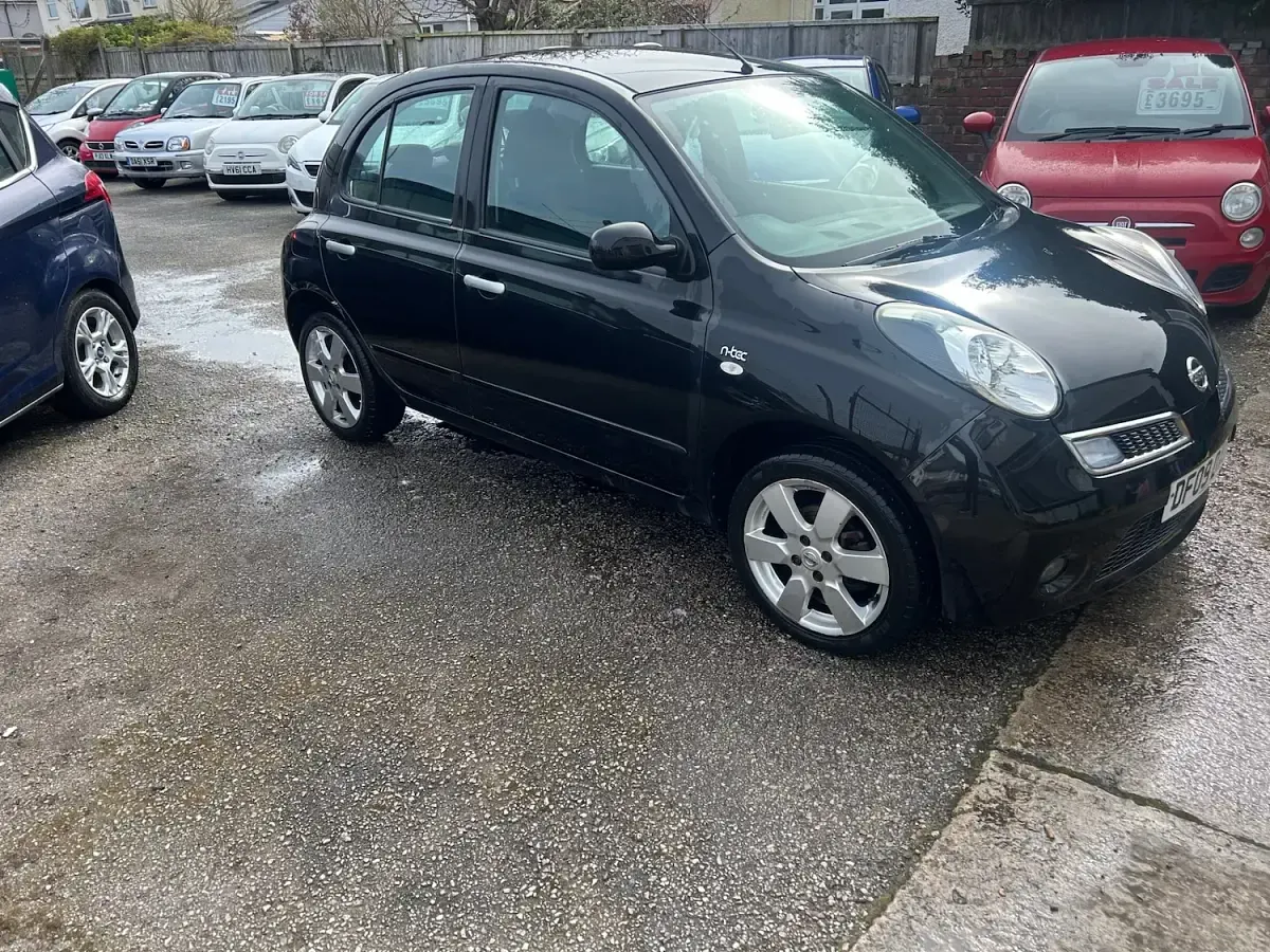 Used Nissan Micra N-TEC 2009 Black Hatchback