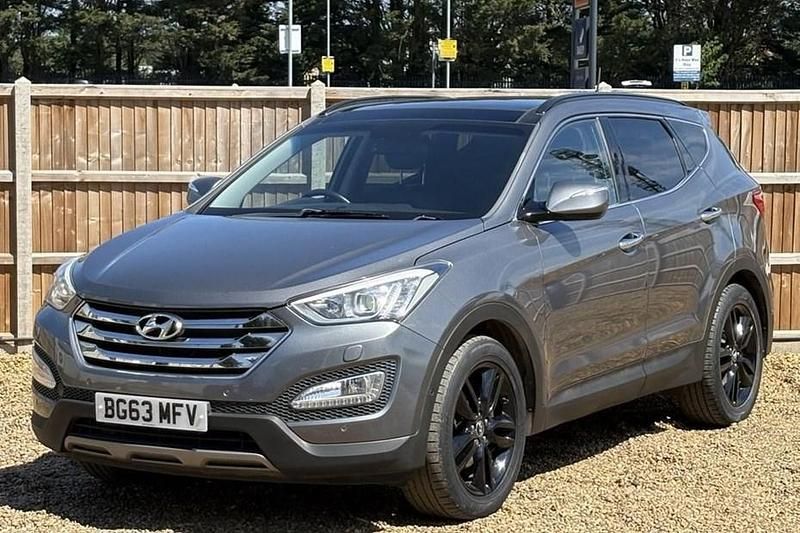 Silver Used 2014 Hyundai Santa Fe Premium SE SUV | £9,300 (Good price) - Image 1/1