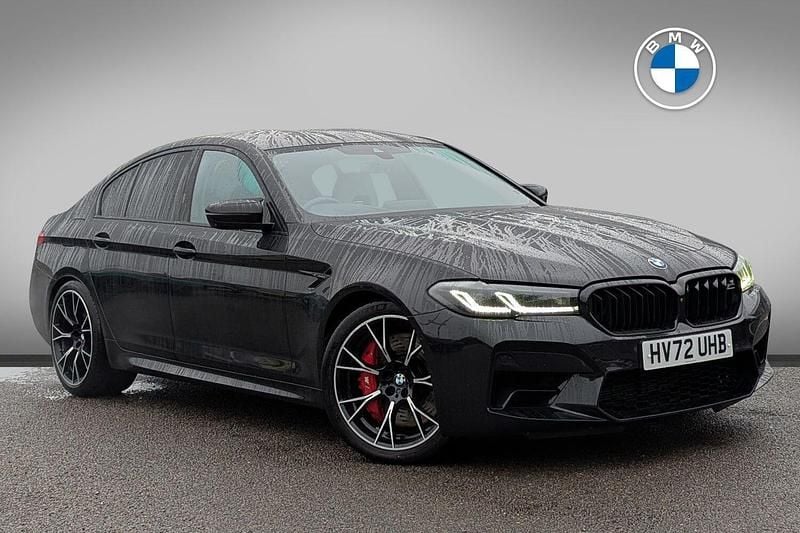 Black Used 2022 BMW M5 Competition Edition | £56,228 (Good price) - Image 1/4