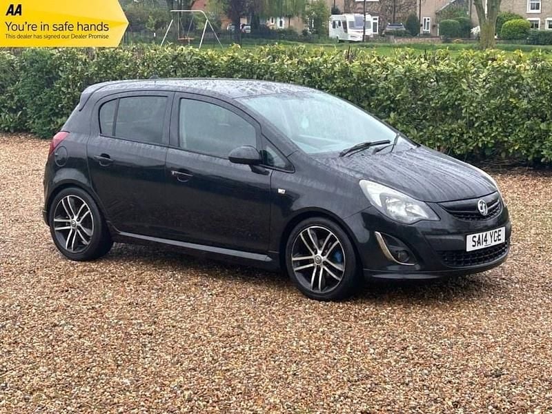 Black Used 2014 Vauxhall Corsa Edition Hatchback | £3,499 (Fair price) - Image 1/4