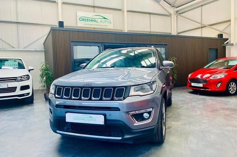Grey/black Used 2021 Jeep Compass Limited SUV | £15,295 (Fair price) - Image 1/1